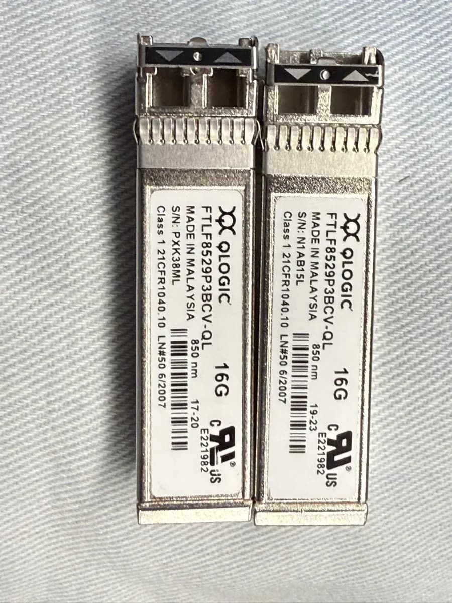 Фото к отзыву на Трансивер Qlogic FTLF8529P3BCV-QL 16Gb FC, SFP+, 850nm