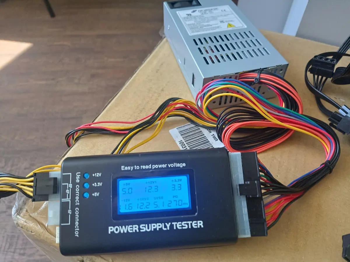 Фото к отзыву на Блок питания FSP FSP200-50PLA Flex 1U 200W