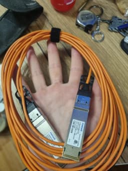 Отзыв на Кабель AOC AOI AQOA9N06ADLN0720 40Gb, 6м