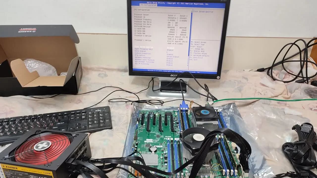 Фото к отзыву на Материнская плата Supermicro X10DRI <C612> Dual LGA 2011v3