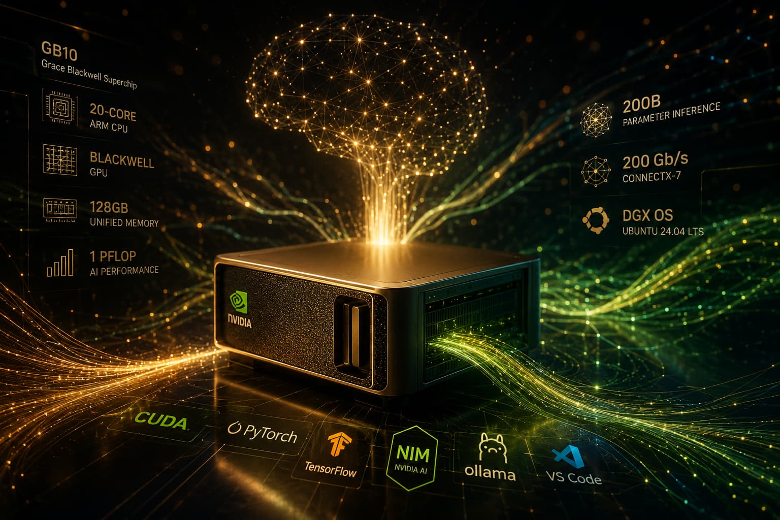 NVIDIA DGX Spark GB10: Обзор настольного ИИ-суперкомпьютера для разработчиков