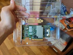Фото отзыв Контроллер LSI 9267-8i, 512Mb, 2x SFF-8087
