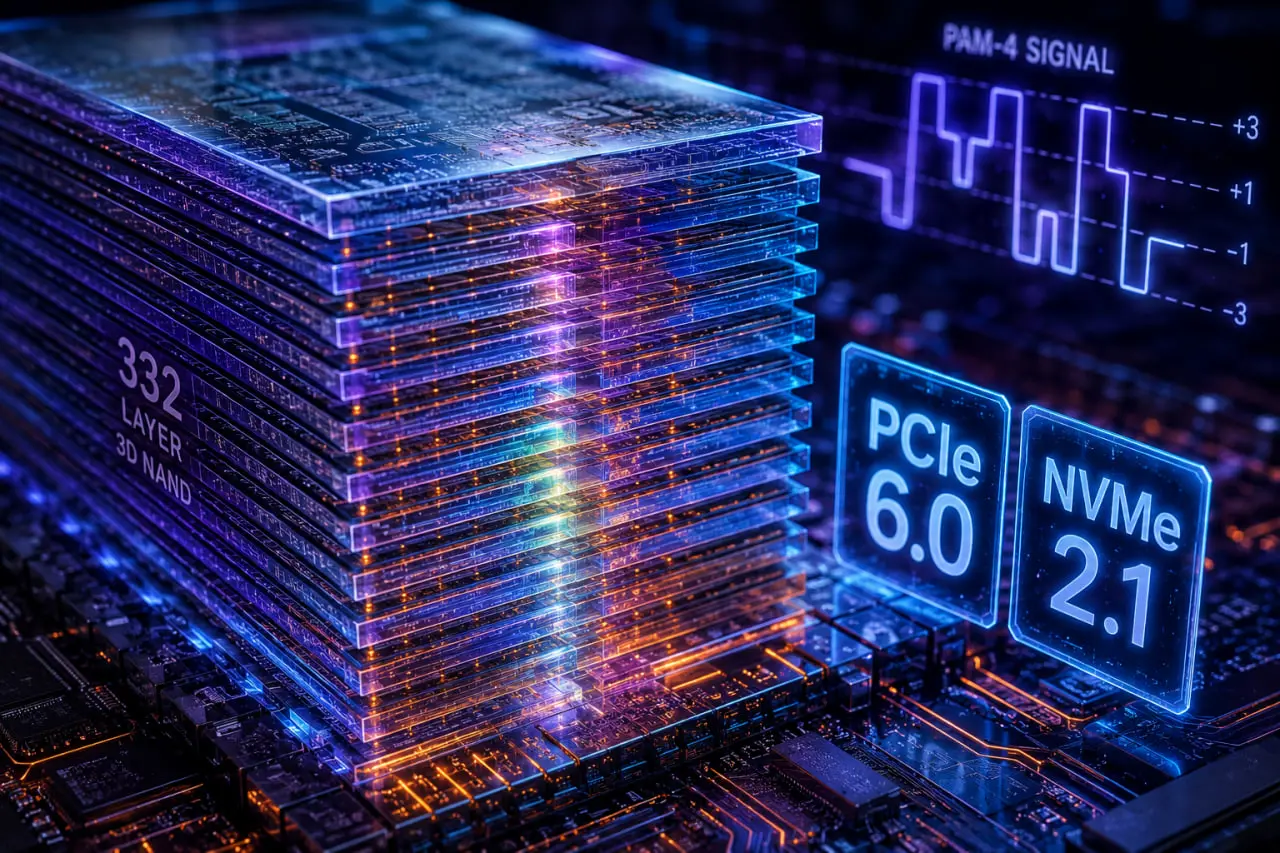 Новая эра хранения данных: Kioxia CM10 — первые корпоративные SSD с PCIe 6.0 и емкостью до 61 ТБ